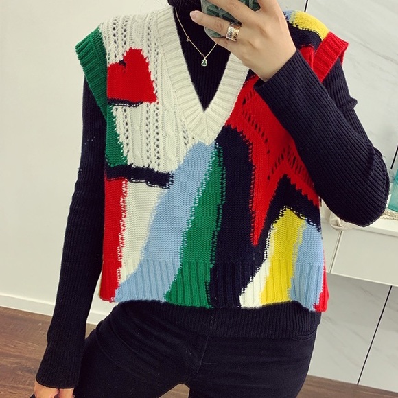 Rainbow vest - Picture 2 of 6